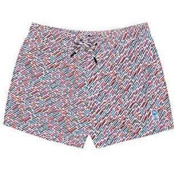 Swim Shorts In Cotton And Nylon