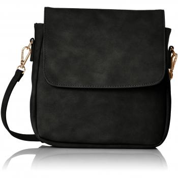 PIECES - Pcdiede Cross Body, Shoppers y bolsos de hombro Mujer, Schwarz