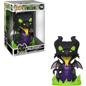 Funko Pop! Jumbo Disney Villains Maleficent as Dragon (Glow in the Dark) - 25 cm Collectible Vinyl Figure