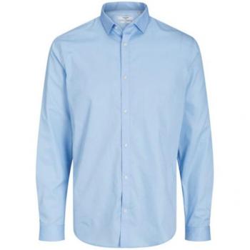 Camisa de hombre Jack & Jones Blacardiff Azul Wind Surfer