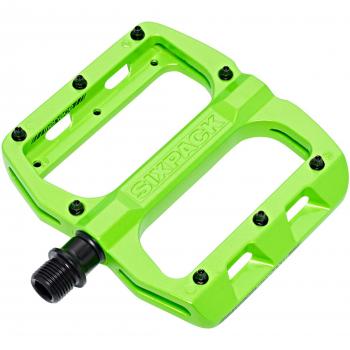 SixPack Racing Menace pedales Unisex, Liquid Green