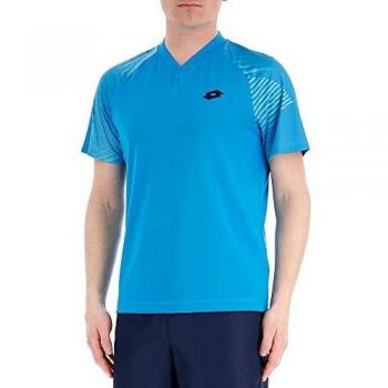 Lotto Paddle Polo - Polo, Hombre, Azul