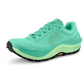 Topo Athletic Mtn Racer 3 Women's Trail Running Shoes - Light Blue Green - Size 38.5