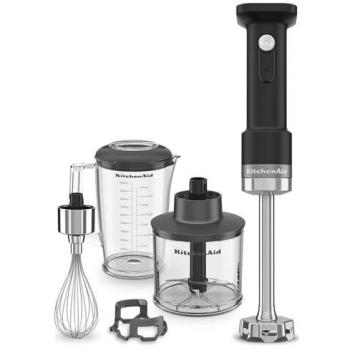 Batidora de Mano Inalámbrica KitchenAid Go con Accesorios Sin Batería 5KHBRV05BM