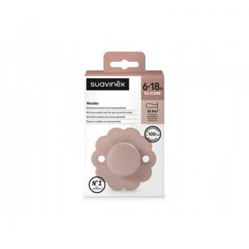Chupete Suavinex Wonder Fisio SX Pro reversible 6-18 meses color violeta