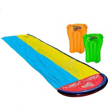 Slip 'N Slide Pista deslizante agua 4,8 m c/2 tablas de surf