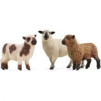 Playset Schleich 42660 FARM WORLD - Muñeca de granja, incluye animales de ovejas, figuras detalladas, fabricado en plástico duradero, adecuado para niños a partir de 3 años