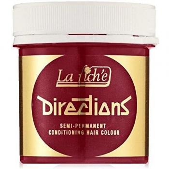 4 x La Riche Directions Semi-Permanent Hair Color 88ml Tubs - POPPY RED