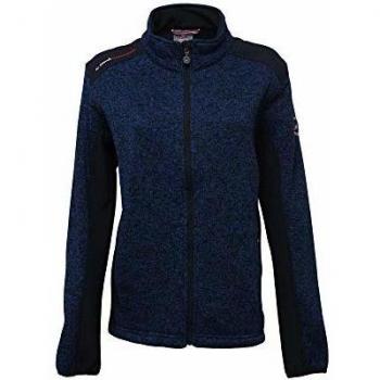 Peak Mountain - Chaqueta de Lana Mujer AVIRO-Azul Marino-L