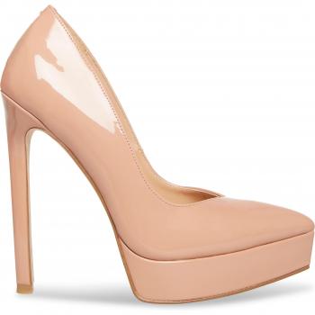 Steve Madden Lidia Women's Patent Heels in Dark Blush