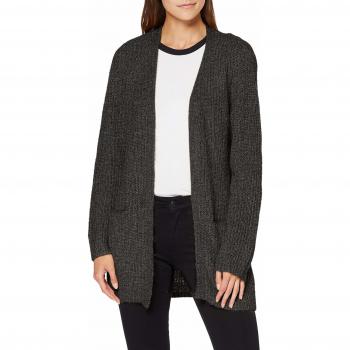 Vila NOS Vigood L/s Knit Cardigan-Noos Chaqueta Punto, Gris