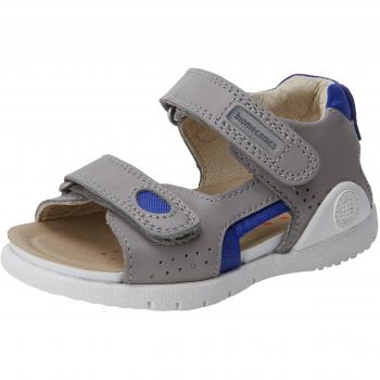 Biomecanics 182181, Sandalias con Punta Abierta para Niños, Gris