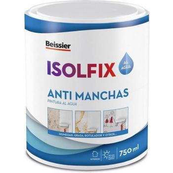 Beissier Isolfix Pintura Antimanchas Acrílica al Agua Blanco 750 ml