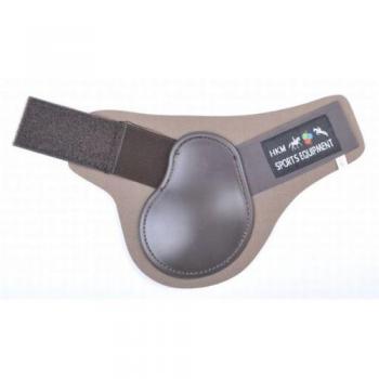 HKM 561081 HKM Streichkappen Softopren für Hinterbeine, Vollblut/Warmblut, Dunkelbraun/Sand