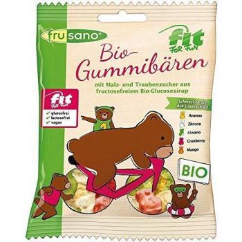 Ositos de Gominola Bio Sin Fructosa Fit 100 g Frusano