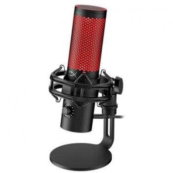 HyperX QuadCast 2 USB Microphone - Black Condenser for Streaming and Podcasting