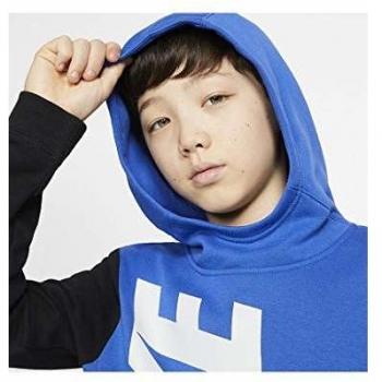 Nike Sportswear Sudadera, Niños, Game Royal/Black/Pure Platinum, M
