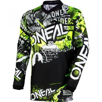 Oneal 0008-806 Equipación para Montar En Bicicleta y Motocross, XXL, Negro