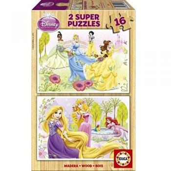 Educa Borrás 15283 - 2X16 Princesas Disney