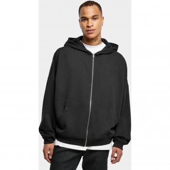 Urban Classics 90's Zip Hoody - Black - Men's Hooded Sweatshirt - S to XXL