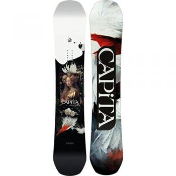 CAPiTA Birds Of A Feather 2025 Snowboard estampado, modelo 148 cm, diseño gráfico atractivo, construcción de núcleo de madera, tecnología de doble radio para mayor versatilidad en giros, base sinterizada para mejor des