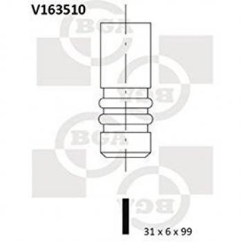 Válvula de Admisión BGA V163510