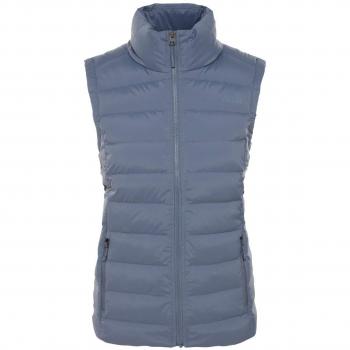 The North Face Stretch Down Vest Chaleco, Mujer, Grisaille Grey, XS