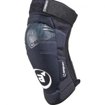 Rodillera Amplifi Havok Zip Negra S Unisex - Rodillera Robusta y Cómoda con Protección de Rodilla