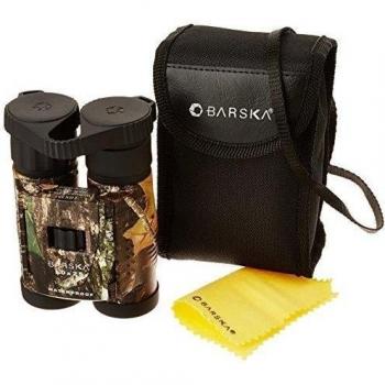 BARSKA Camo Mossy Oak 10X25 - Binocular de Caza