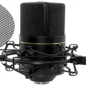 MXL 770 Complete Condenser Microphone Bundle with Pop Filter and Shockmount Kit