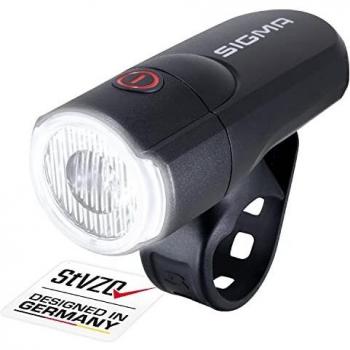 Sigma Sport Aura 30 Faro Delantero, Juventud Unisex, Negro