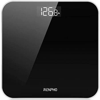 Báscula De Baño Digital RENPHO, Báscula De Peso Corporal De Alta Precisión Con Pantalla Iluminada
