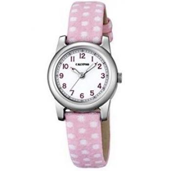 Calypso Reloj Análogo clásico para niñas de Cuarzo con Correa en Tela K5713/2