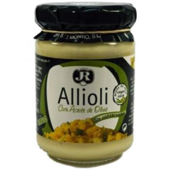 Allioli con Ajo Morado y Aceite de Oliva - Familia Suárez - Tarro 135 gr
