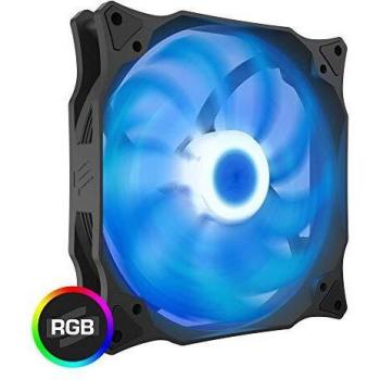 Ventilador SilentiumPC Stella HP RGB 140mm PWM Ultra Silencioso y Iluminación RGB