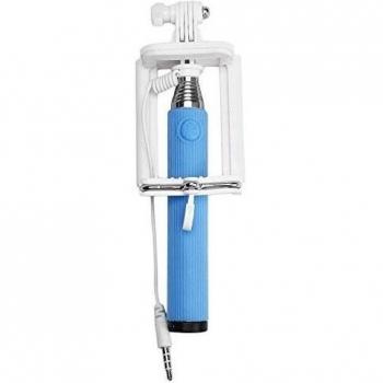 Distinct® Extensible con cable Mini selfie palillo de trípode de Monopod del palillo para el iPhone y Android 4.2 Teléfono