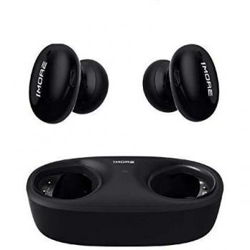 1MORE E1029BT - Auriculares inalámbricos con Funda de Carga, Bluetooth 5.0, Modos de emparejamiento Alternativo, Color Negro