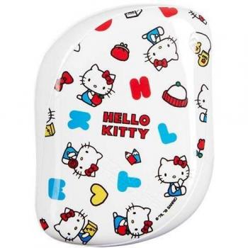 Tangle Teezer Hello Kitty Estilo Compacto Cepillo Desenredante Vida Feliz 1 Unidad