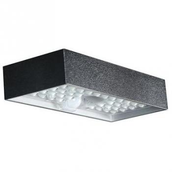 Elbat Lampara Solar LED - 6W, 900 Lumenes - Luz Blanca 4000K - Sensor de Movimiento