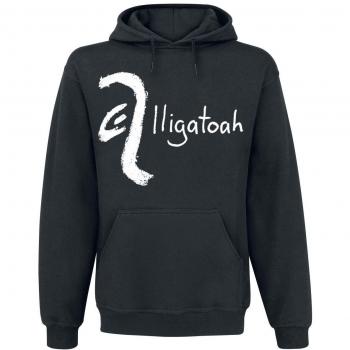 Alligatoah A-Logo Sudadera con Capucha Negro M