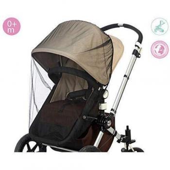 Kiokids 1911 - Mosquitera anti insectos universal para cochecito, unisex, color negro