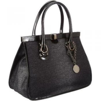 Stuart Weitzman Handler Handler 11 - Bolso con asas de fieltro para mujer, color gris, talla 35x24x15 cm