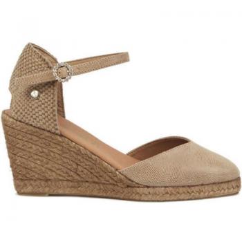Espadrilles La Valeta Leticia - Sandalias de Mujer Comodidad y Elegancia Taupe