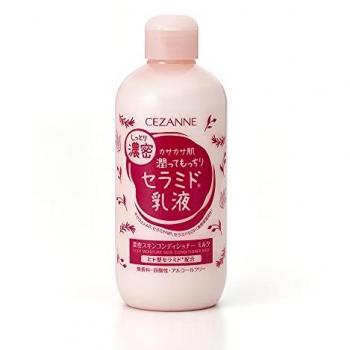 Cezanne Deep Moisture Ceramide Skin Conditioner Milk 280ml - Highly Moisturizing Emulsion for Face and Body