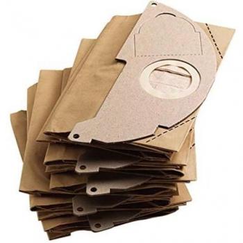 Paquete de 5 Bolsas Filtro para Aspirador Karcher, Compatibles con Modelos WD2000-WD2399 y A2000-A2099