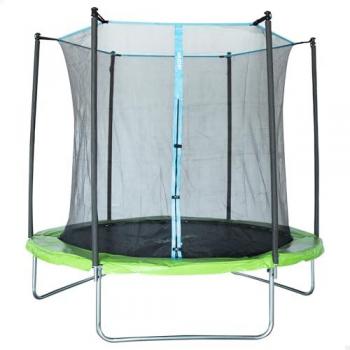 Cama Elástica Infantil Aktive Sports Ø261 cm, Trampolín Exterior con Borde Acolchado y Cierre de Cremallera, Peso Máximo 120 kg, Ideal para Niños +6 años
