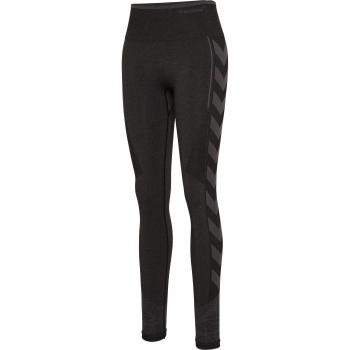 Mallas altas Hummel Energy Seamless High Waist Leggings Negro XS Mujer