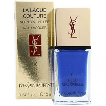 Yves Saint Laurent La Laque Couture Nail Varnish 10g 18 Bleu Majorelle