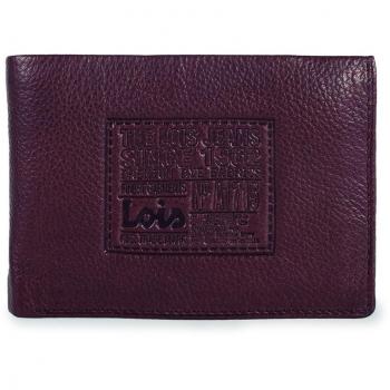 LOIS - 28211 BILLETERO PIEL IDAHO, Color Marron oscuro