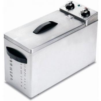 Freidora Profesional Roller Grill de 4 Litros, 3200W, con Filtro y Temporizador